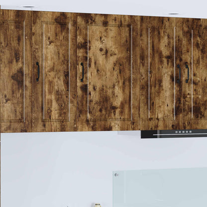 vidaXL Küchenschrank Geräucherte Eiche 50 x 31 x 80 cm Holzwerkstoff