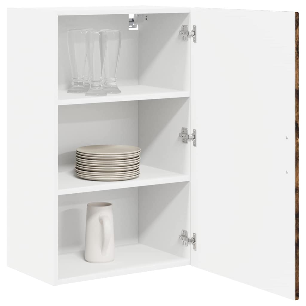 vidaXL Küchenschrank Geräucherte Eiche 50 x 31 x 80 cm Holzwerkstoff