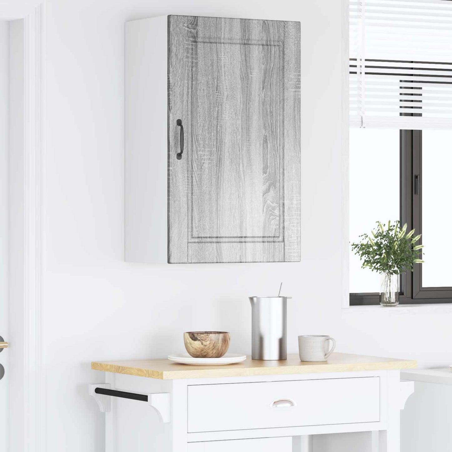 vidaXL Küchenschrank Graues Sonoma 50 x 31 x 80 cm Holzwerkstoff