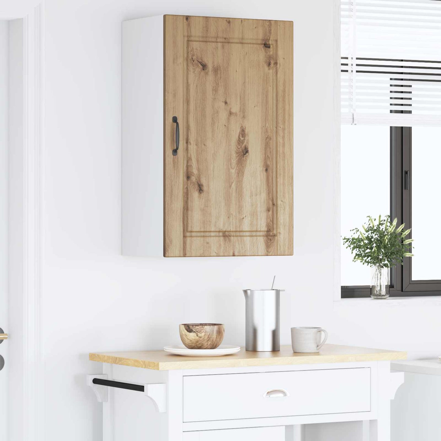 vidaXL Küchenschrank Artisan-Eiche 50 x 31 x 80 cm Holzwerkstoff