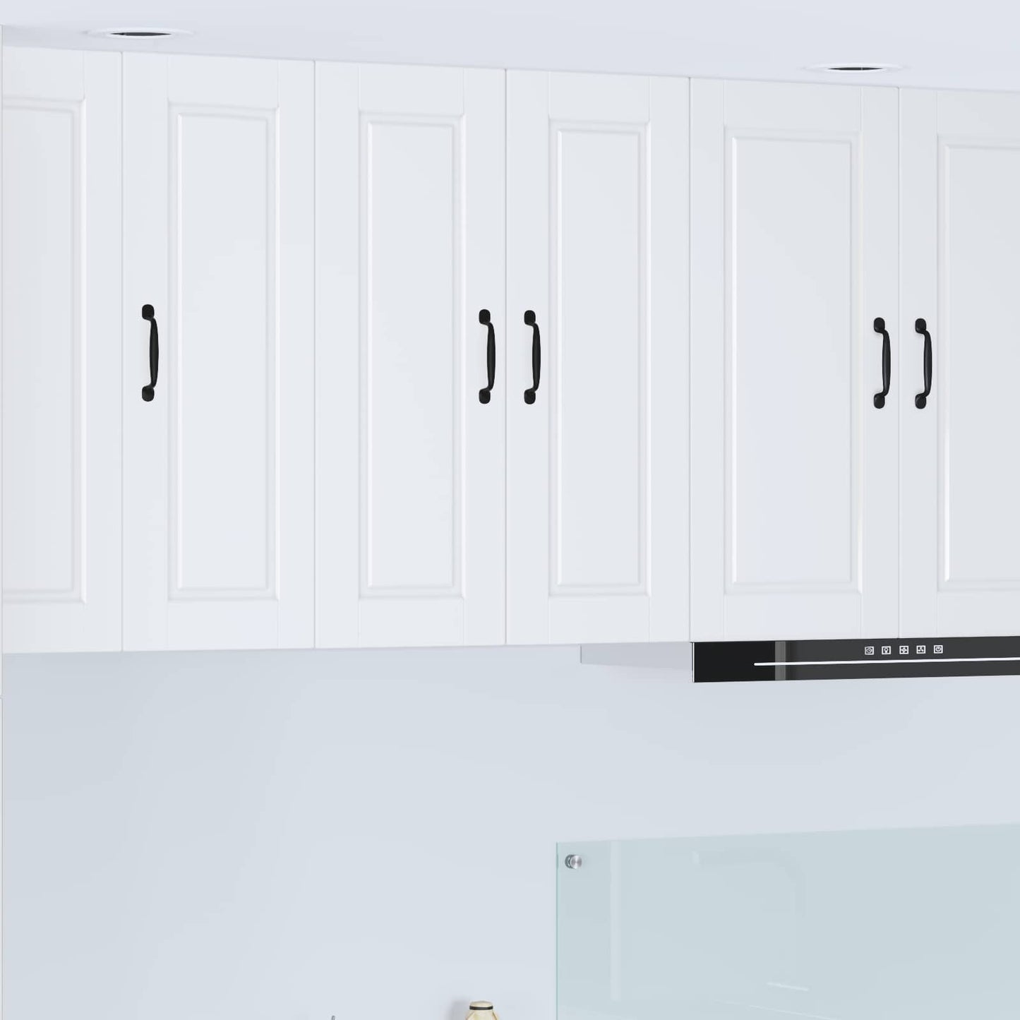 vidaXL Küchenschrank mit Regal Weiß 60 x 31 x 80 cm Holzwerkstoff
