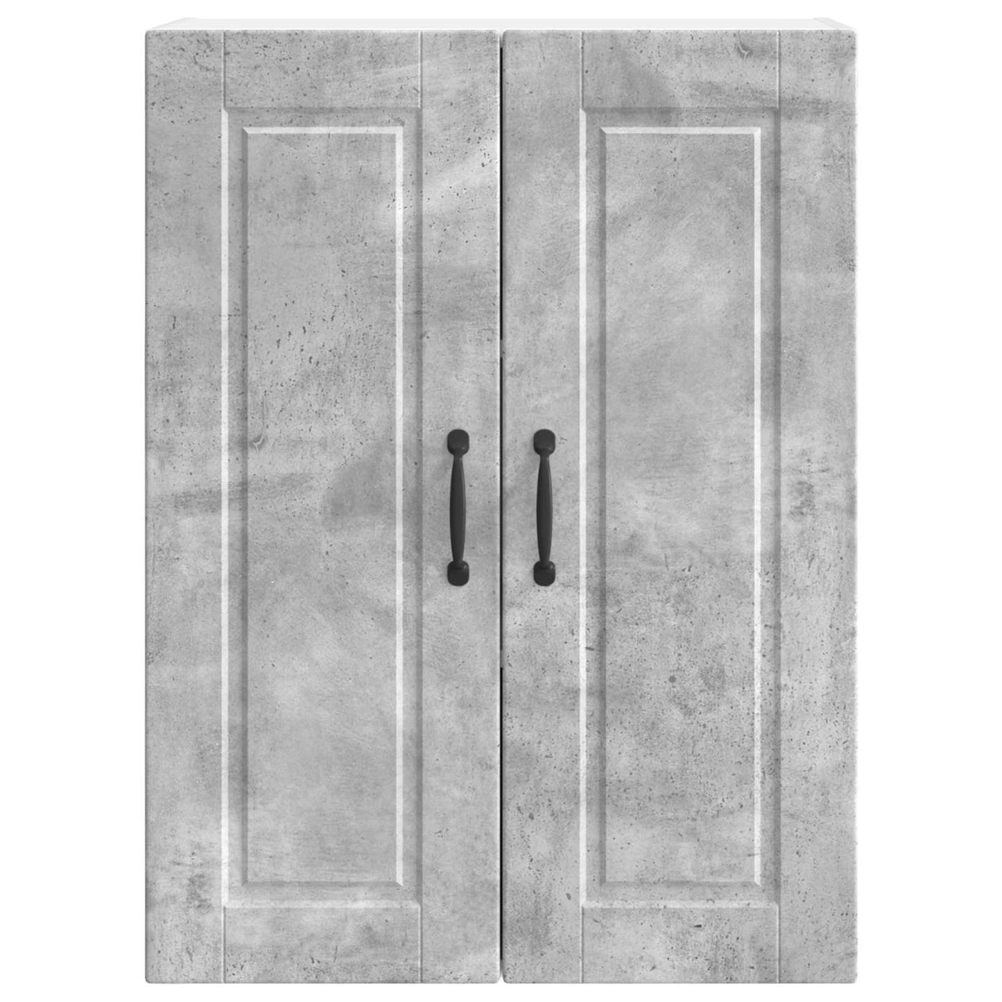 vidaXL Küchenschrank mit Tür Beton Grau 60 x 31 x 80 cm Holzwerkstoff