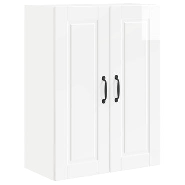 vidaXL Küchenschrank Hochglanz Weiß 60 x 31 x 80 cm Holzwerkstoff