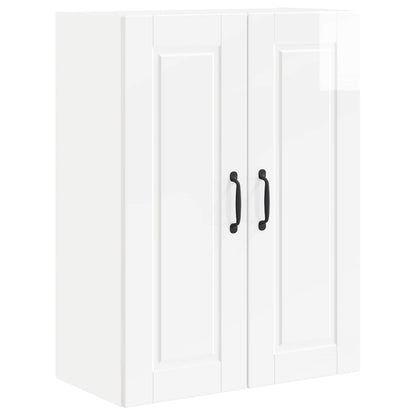 vidaXL Küchenschrank Hochglanz Weiß 60 x 31 x 80 cm Holzwerkstoff