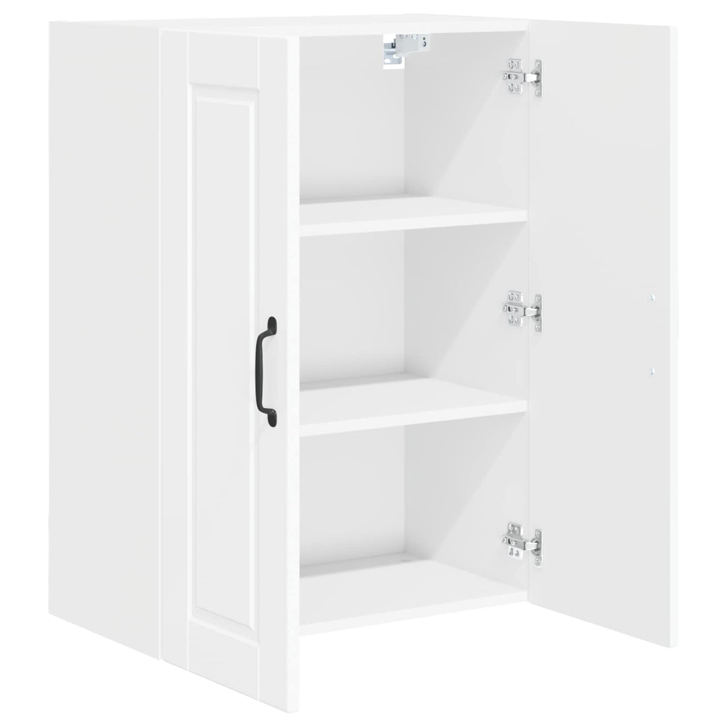 vidaXL Küchenschrank Hochglanz Weiß 60 x 31 x 80 cm Holzwerkstoff