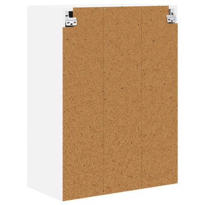 vidaXL Küchenschrank Hochglanz Weiß 60 x 31 x 80 cm Holzwerkstoff