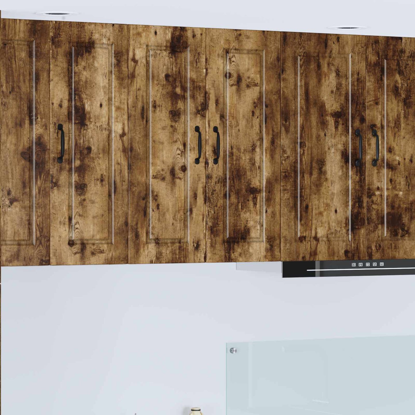 vidaXL Küchenschrank Geräucherte Eiche 60 x 31 x 80 cm Holzwerkstoff
