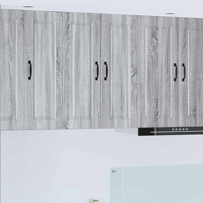 vidaXL Küchenschrank Graues Sonoma 60 x 31 x 80 cm Holzwerkstoff