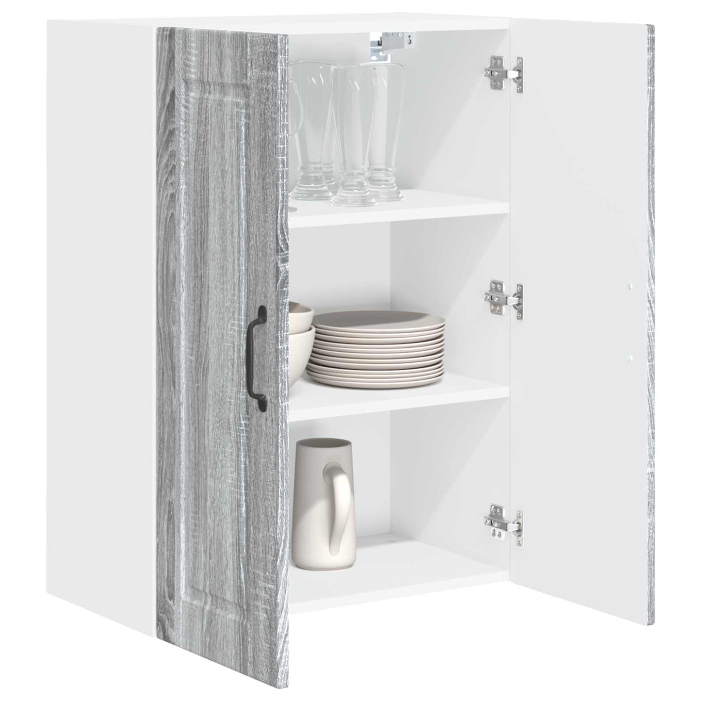 vidaXL Küchenschrank Graues Sonoma 60 x 31 x 80 cm Holzwerkstoff