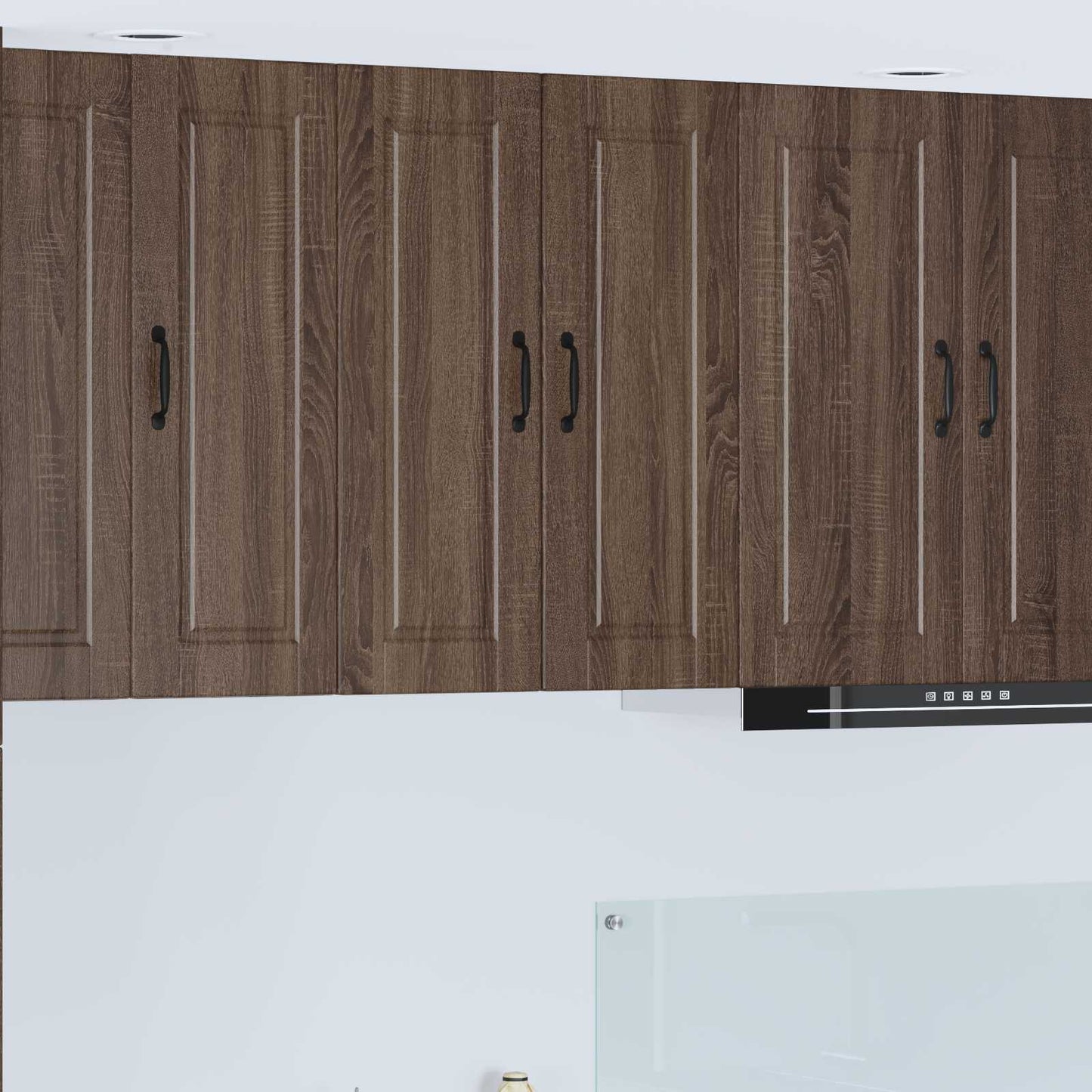 vidaXL Küchenschrank Braun Eichen-Optik 60 x 31 x 80 cm Holzwerkstoff