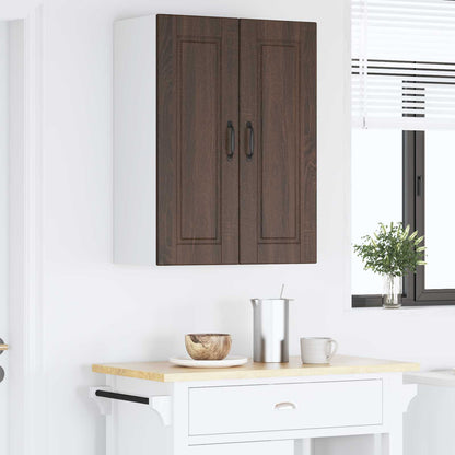 vidaXL Küchenschrank Braun Eichen-Optik 60 x 31 x 80 cm Holzwerkstoff