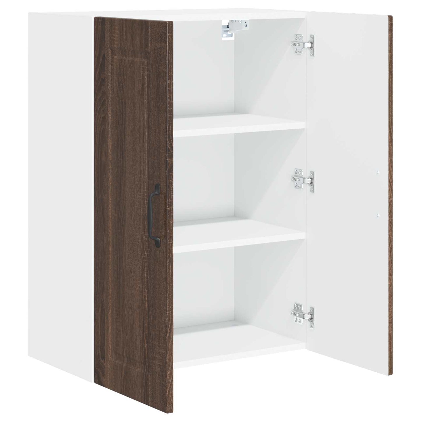 vidaXL Küchenschrank Braun Eichen-Optik 60 x 31 x 80 cm Holzwerkstoff