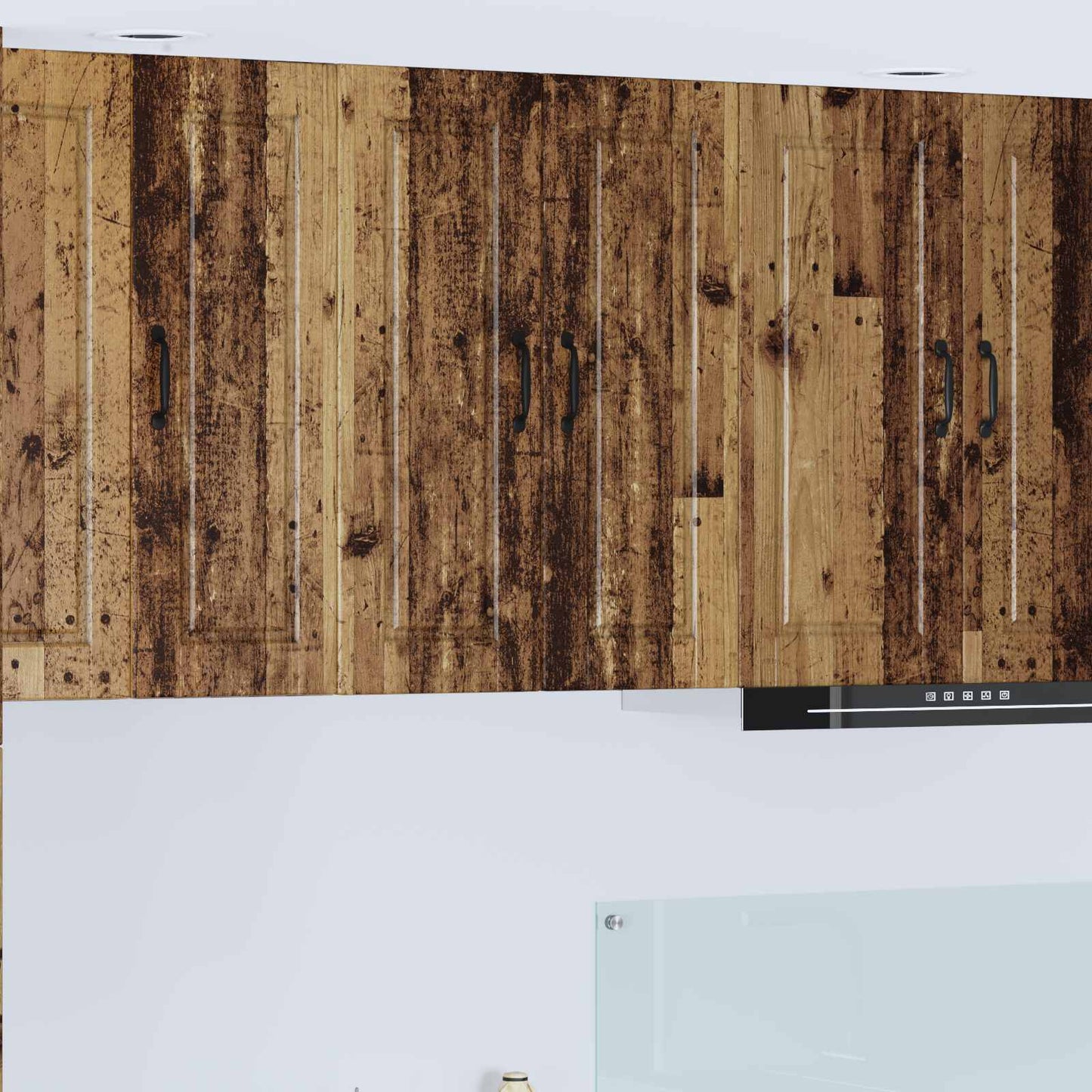 vidaXL Küchenschrank mit Regal Altholz 60 x 31 x 80 cm Holzwerkstoff