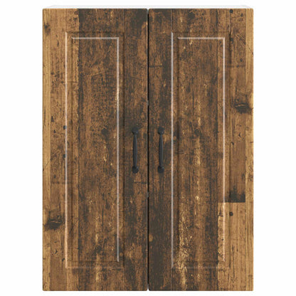vidaXL Küchenschrank mit Regal Altholz 60 x 31 x 80 cm Holzwerkstoff