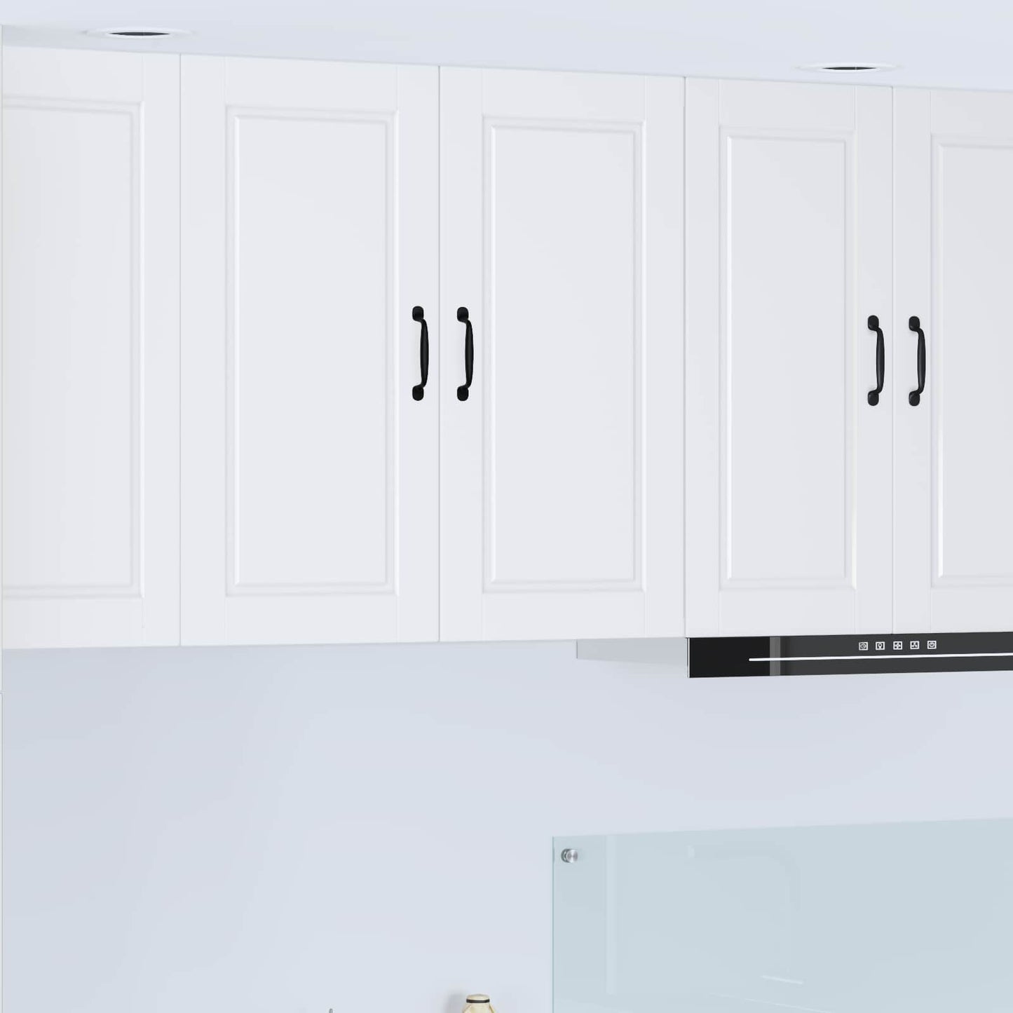 vidaXL Küchenschrank mit Regal Weiß 80 x 31 x 80 cm Holzwerkstoff