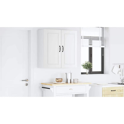 vidaXL Küchenschrank mit Regal Weiß 80 x 31 x 80 cm Holzwerkstoff