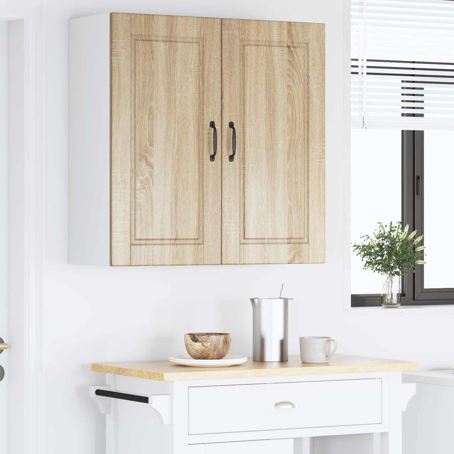 vidaXL Küchenschrank Sonoma-Eiche 80 x 31 x 80 cm Holzwerkstoff