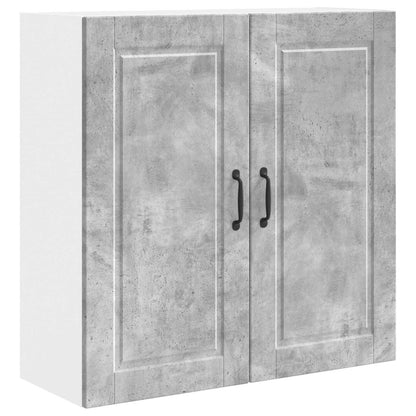 vidaXL Küchenschrank mit Tür Beton Grau 80 x 31 x 80 cm Holzwerkstoff
