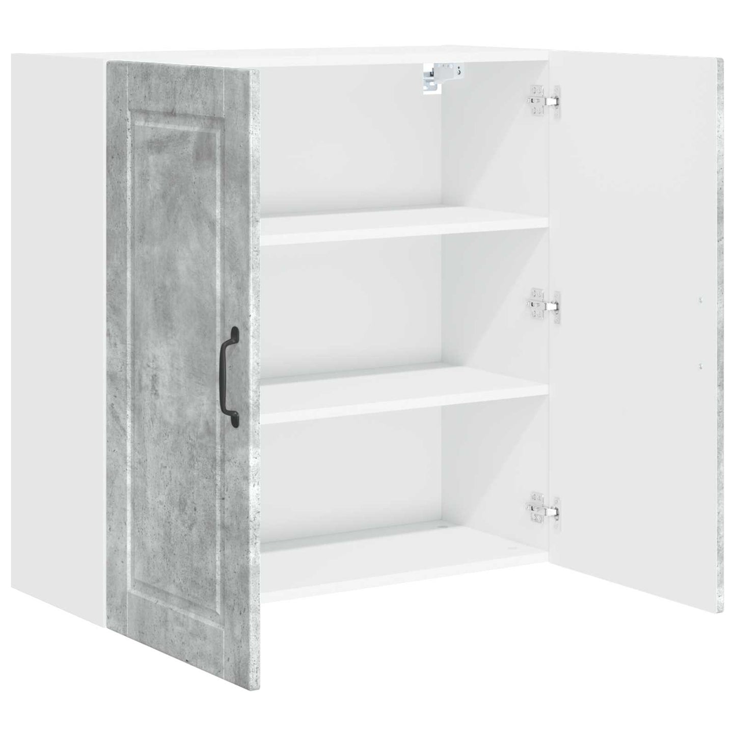 vidaXL Küchenschrank mit Tür Beton Grau 80 x 31 x 80 cm Holzwerkstoff