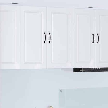 vidaXL Küchenschrank Hochglanz Weiß 80 x 31 x 80 cm Holzwerkstoff