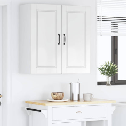 vidaXL Küchenschrank Hochglanz Weiß 80 x 31 x 80 cm Holzwerkstoff