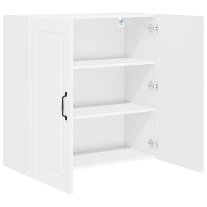 vidaXL Küchenschrank Hochglanz Weiß 80 x 31 x 80 cm Holzwerkstoff