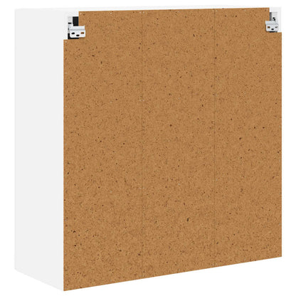 vidaXL Küchenschrank Hochglanz Weiß 80 x 31 x 80 cm Holzwerkstoff