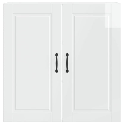vidaXL Küchenschrank Hochglanz Weiß 80 x 31 x 80 cm Holzwerkstoff