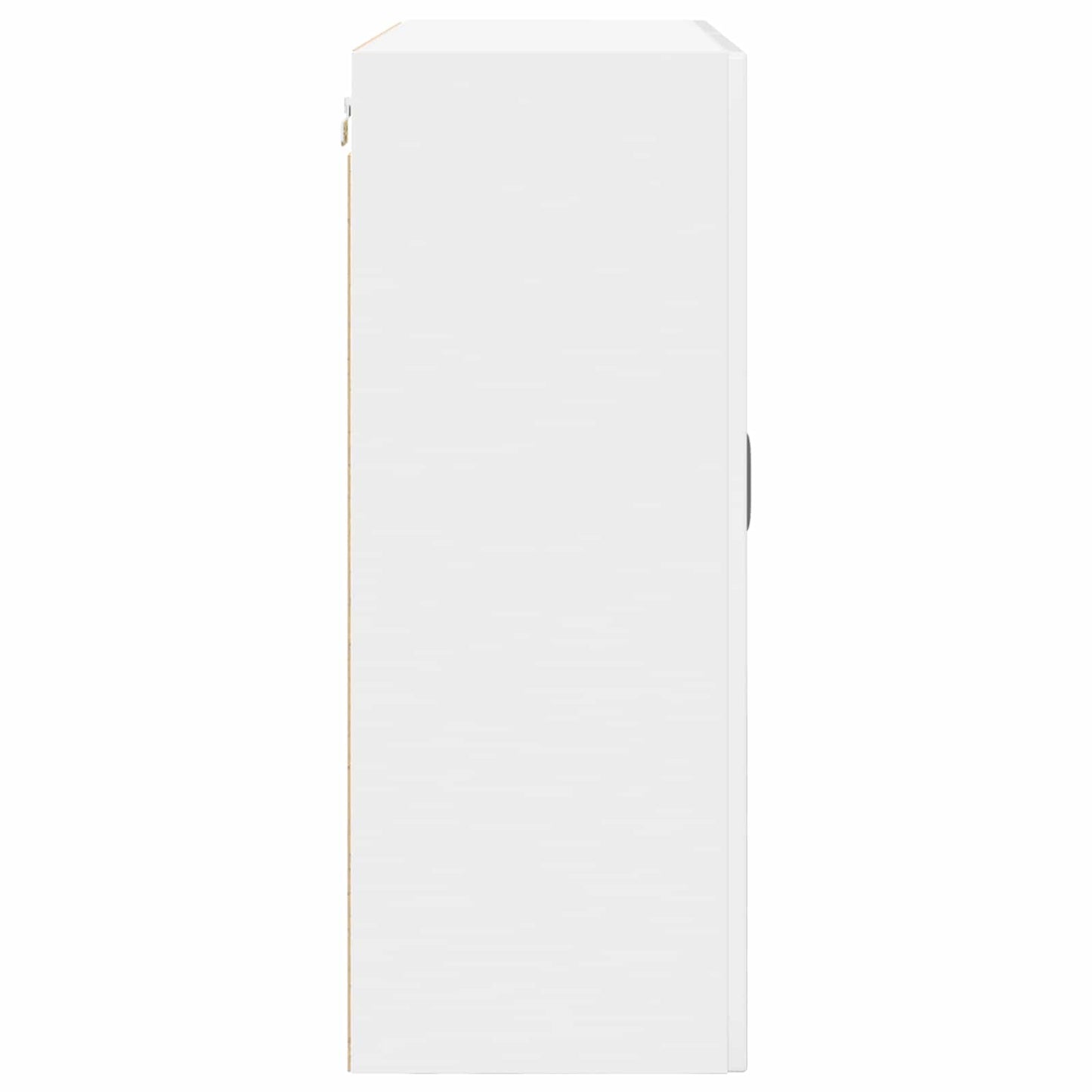 vidaXL Küchenschrank Hochglanz Weiß 80 x 31 x 80 cm Holzwerkstoff