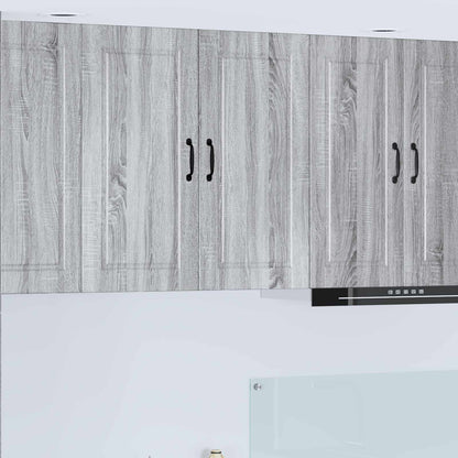 vidaXL Küchenschrank Graues Sonoma 80 x 31 x 80 cm Holzwerkstoff
