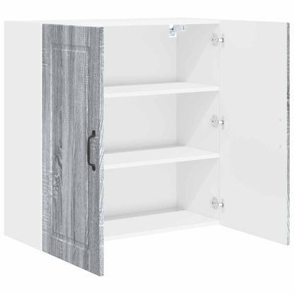 vidaXL Küchenschrank Graues Sonoma 80 x 31 x 80 cm Holzwerkstoff