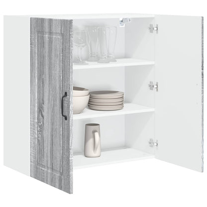 vidaXL Küchenschrank Graues Sonoma 80 x 31 x 80 cm Holzwerkstoff