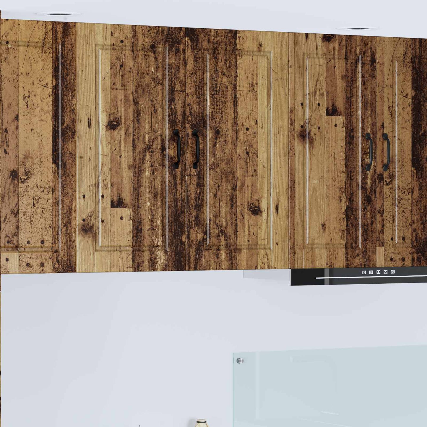 vidaXL Küchenschrank mit Regal Altholz 80 x 31 x 80 cm Holzwerkstoff