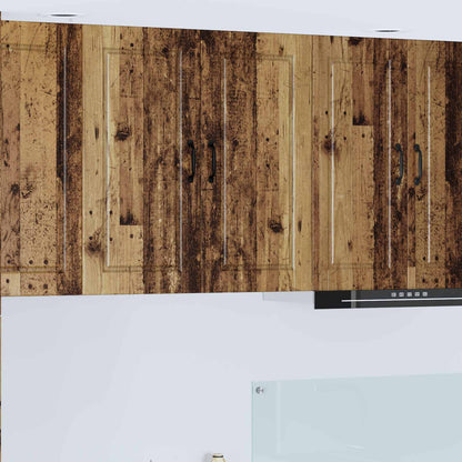 vidaXL Küchenschrank mit Regal Altholz 80 x 31 x 80 cm Holzwerkstoff