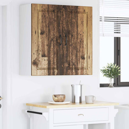 vidaXL Küchenschrank mit Regal Altholz 80 x 31 x 80 cm Holzwerkstoff