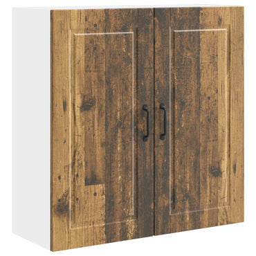 vidaXL Küchenschrank mit Regal Altholz 80 x 31 x 80 cm Holzwerkstoff