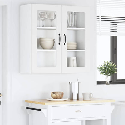 vidaXL Küchenschrank mit Regal Weiß 80 x 31 x 80 cm Holzwerkstoff