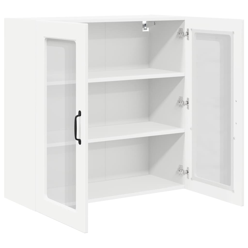 vidaXL Küchenschrank mit Regal Weiß 80 x 31 x 80 cm Holzwerkstoff