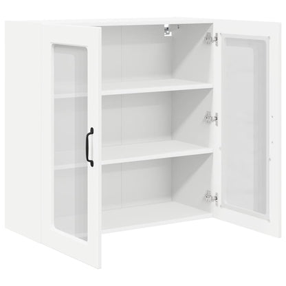 vidaXL Küchenschrank mit Regal Weiß 80 x 31 x 80 cm Holzwerkstoff