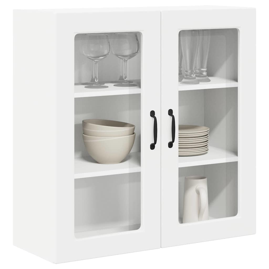 vidaXL Küchenschrank mit Regal Weiß 80 x 31 x 80 cm Holzwerkstoff
