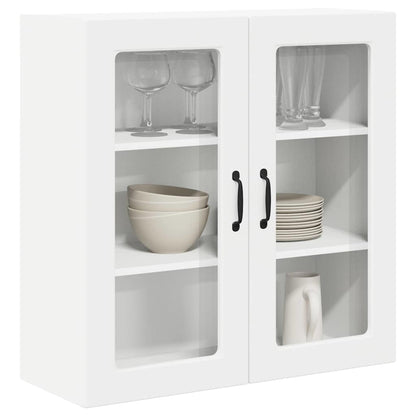 vidaXL Küchenschrank mit Regal Weiß 80 x 31 x 80 cm Holzwerkstoff