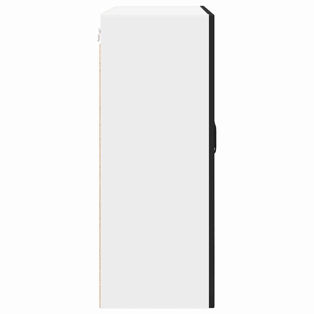 Küchenschrank mit Regal Schwarz 80 x 31 x 80 cm Holzwerkstoff