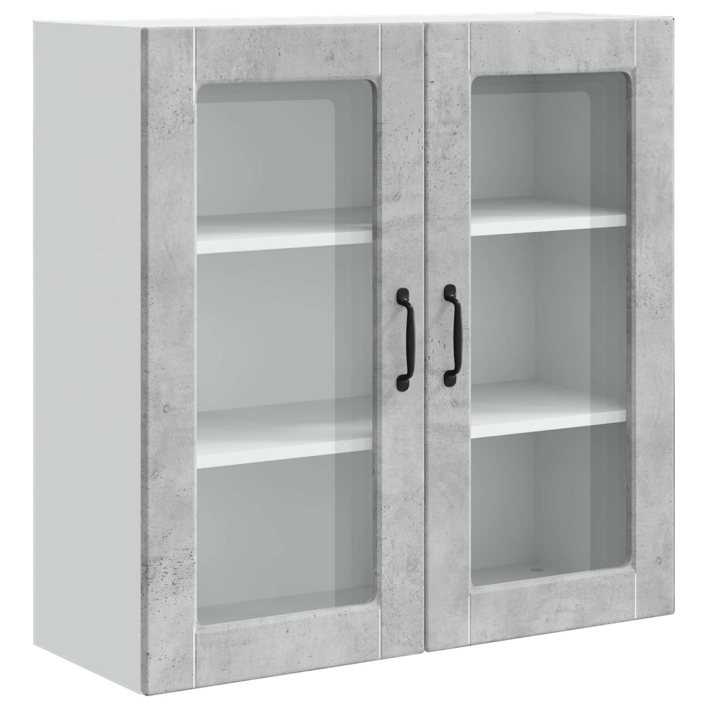 vidaXL Küchenschrank mit Tür Beton Grau 80 x 31 x 80 cm Holzwerkstoff