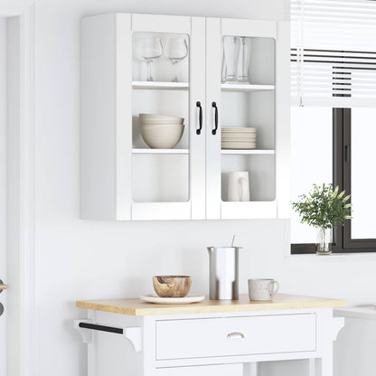 vidaXL Küchenschrank Hochglanz Weiß 80 x 31 x 80 cm Holzwerkstoff