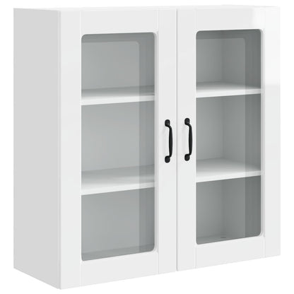 vidaXL Küchenschrank Hochglanz Weiß 80 x 31 x 80 cm Holzwerkstoff