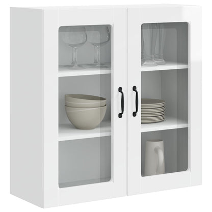 vidaXL Küchenschrank Hochglanz Weiß 80 x 31 x 80 cm Holzwerkstoff