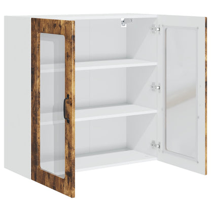 vidaXL Küchenschrank Geräucherte Eiche 80 x 31 x 80 cm Holzwerkstoff