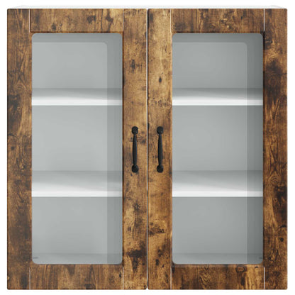 vidaXL Küchenschrank Geräucherte Eiche 80 x 31 x 80 cm Holzwerkstoff