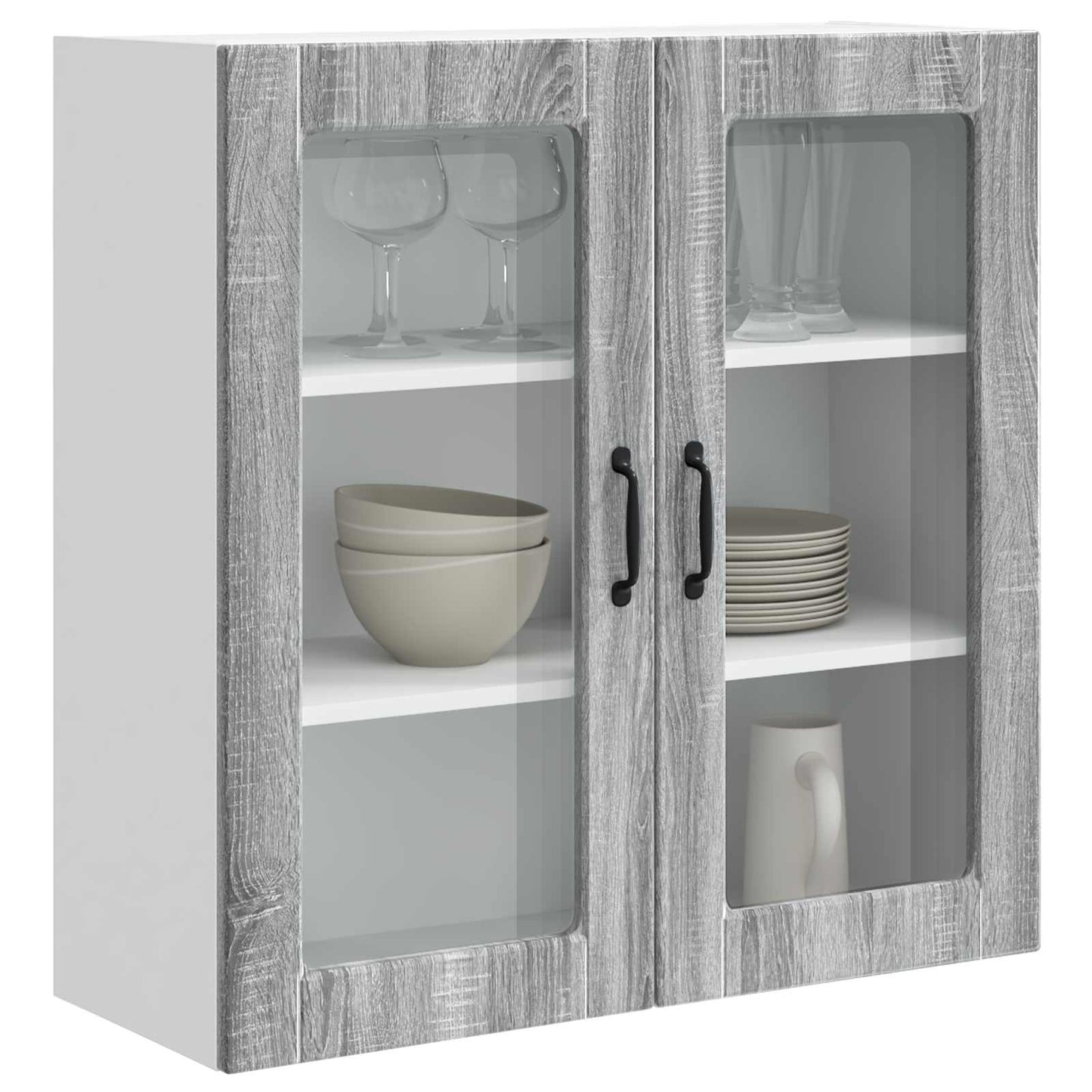 vidaXL Küchenschrank Graues Sonoma 80 x 31 x 80 cm Holzwerkstoff