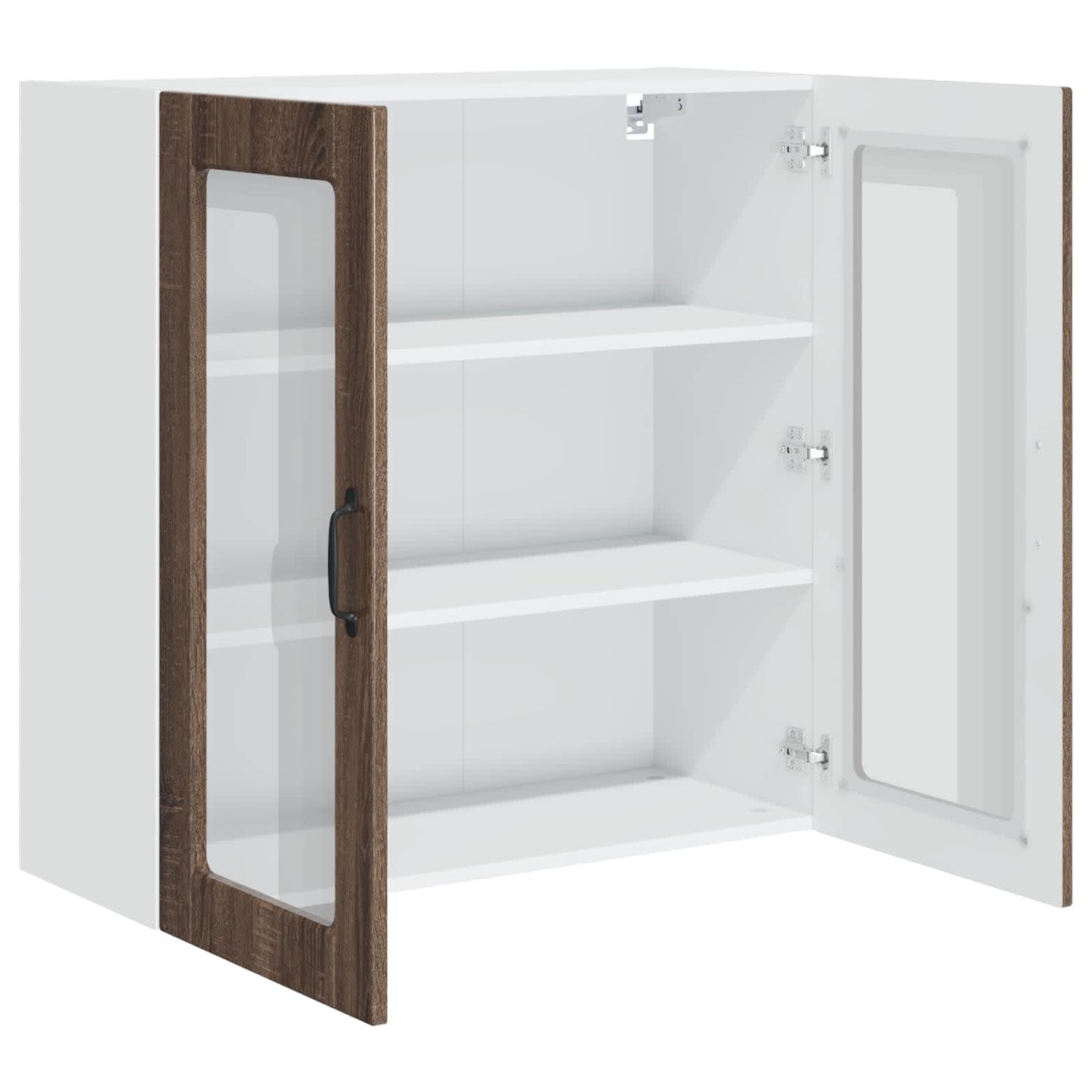 vidaXL Küchenschrank Braun Eichen-Optik 80 x 31 x 80 cm Holzwerkstoff